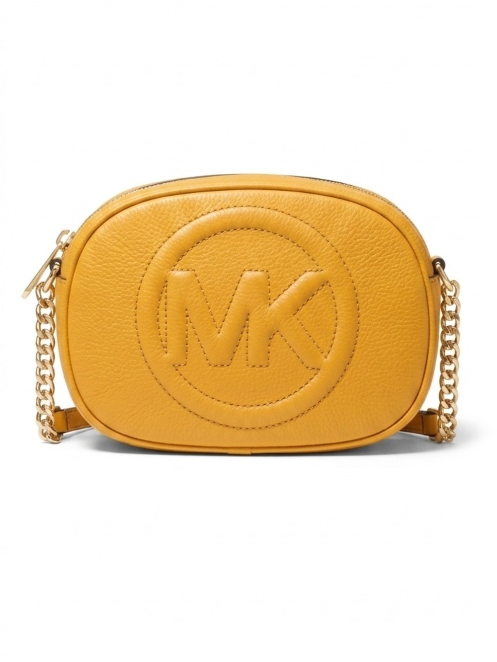 New MICHAEL KORS Brynn  Pebbled Leather Crossbody Leather bag, purse